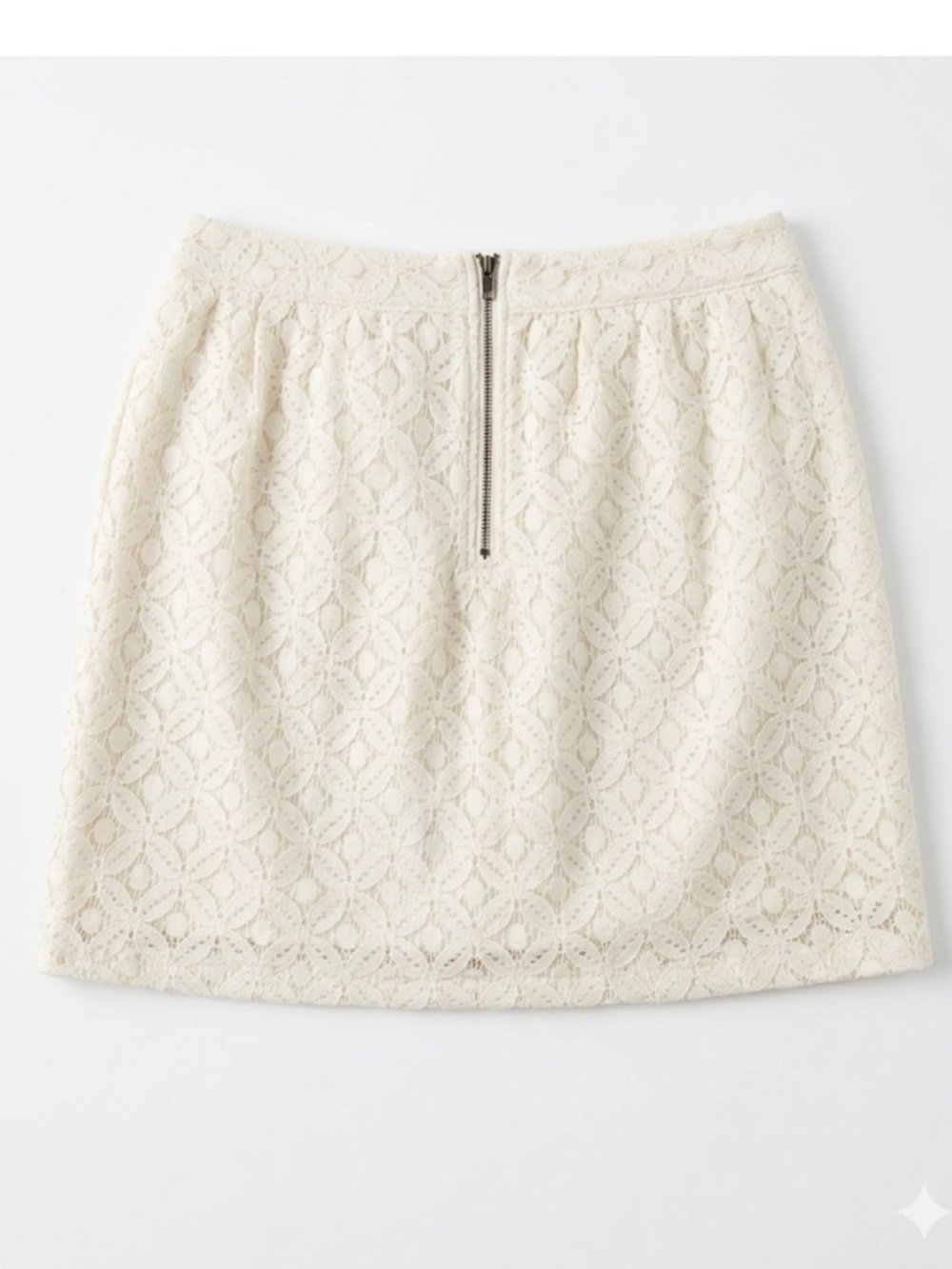 Anthropologie Pins and Needles lace mini skirt 6 - Picture 6 of 6